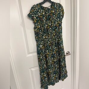 Floral midi dress